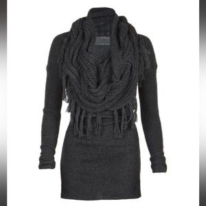 Vintage All Saints Spitalfields Sargon Jumper EUC. Gray color. Women’s Size 12